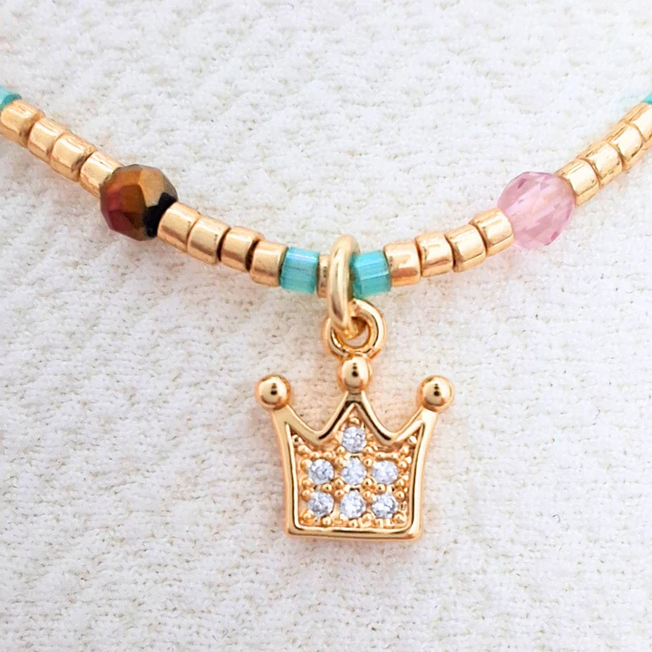 Collar piedra Amazonita  