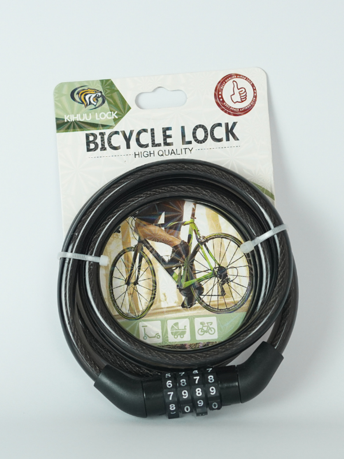 Guaya de seguridad con clave 1