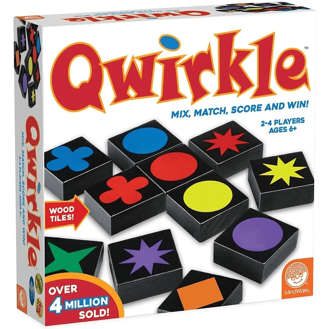 Qwirkle - Juego De Mesa Entrega Inmediata Agiliza Tu Mente