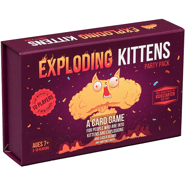 Juego De Cartas Exploding Kittens Party Pack