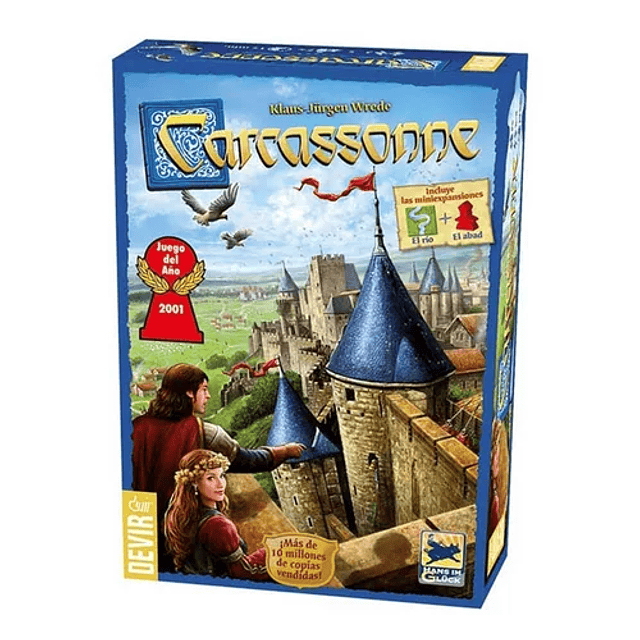 Carcassonne - Juego De Mesa Edicion Full Español Original