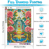 Kits De Pintura De Diamante 5d Diseño Jardin 30x40 Cms