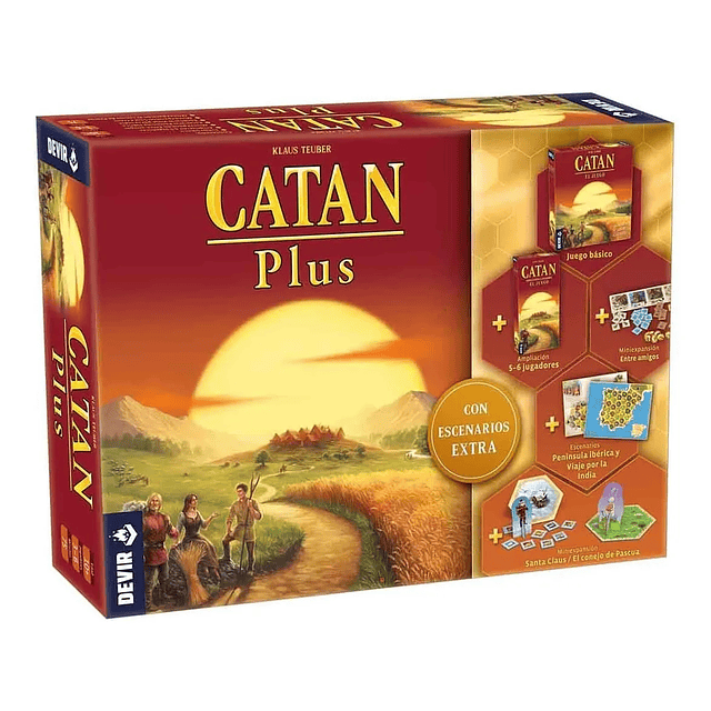 Catan Devir Catan Plus Español