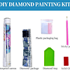 Kits De Pintura De Diamante 5d Diseño Animado 30 X 40 Cms