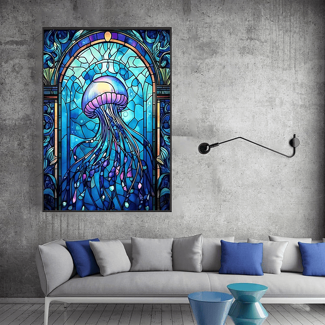 Kits De Pintura De Diamante 5d Diseño Animado 30 X 40 Cms