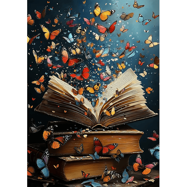 Kits De Pintura De Diamante 5d Diseño Hojas 30x40 Cms