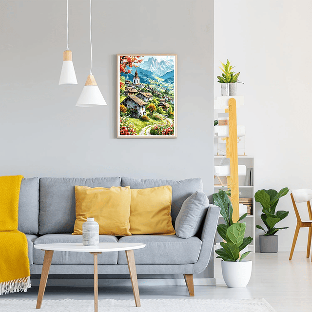 Kits De Pintura De Diamante 5d Selva X 40 Cms