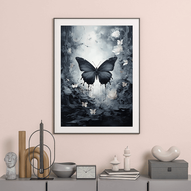 Kits De Pintura De Diamante 5d Diseño Mariposa 30x40 Cms