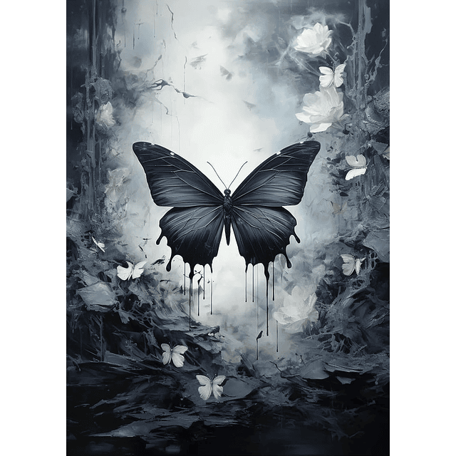 Kits De Pintura De Diamante 5d Diseño Mariposa 30x40 Cms