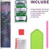Kits De Pintura De Diamante 5d Diseño Vitral 30 X 40 Cms