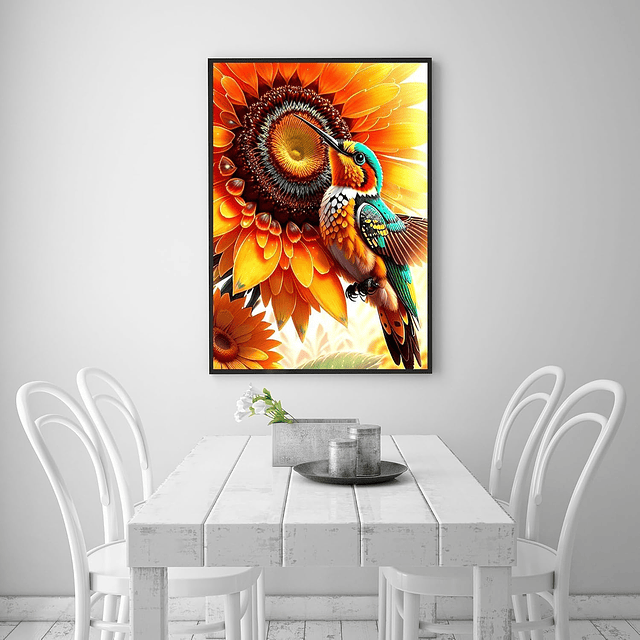 Kits De Pintura De Diamante 5d Diseño Pajaros 30*40cms