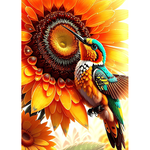 Kits De Pintura De Diamante 5d Diseño Pajaros 30*40cms