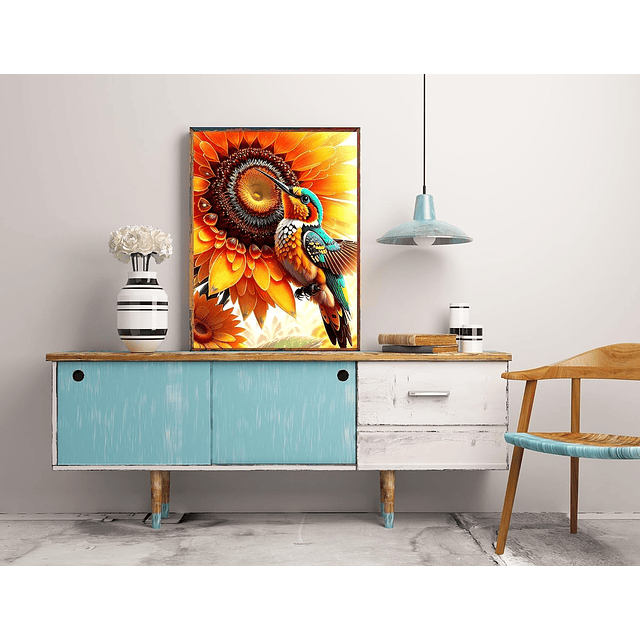 Kits De Pintura De Diamante 5d Diseño Pajaros 30*40cms