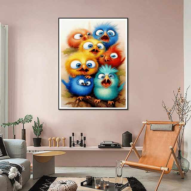 Kits De Pintura De Diamante 5d Diseño Otoño 30x 40 Cms