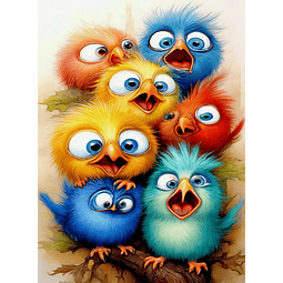 Kits De Pintura De Diamante 5d Diseño Otoño 30x 40 Cms