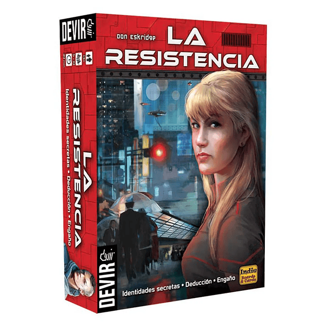 Juego De Mesa La Resistencia Estrategia Roles En Español