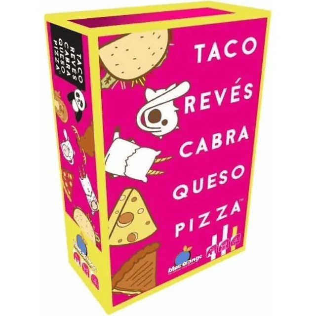 Taco Revés Cabra Queso Pizza - Juego De Mesa