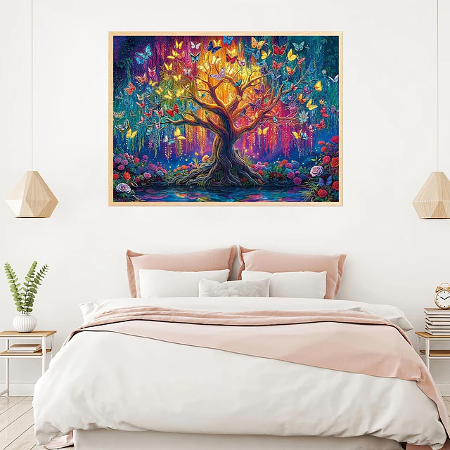 Kit De Pintura De Diamante 5d Diamond Painting Arbol