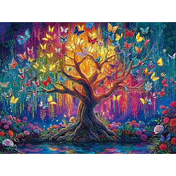 Kit De Pintura De Diamante 5d Diamond Painting Arbol