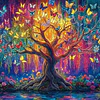 Kit De Pintura De Diamante 5d Diamond Painting Arbol