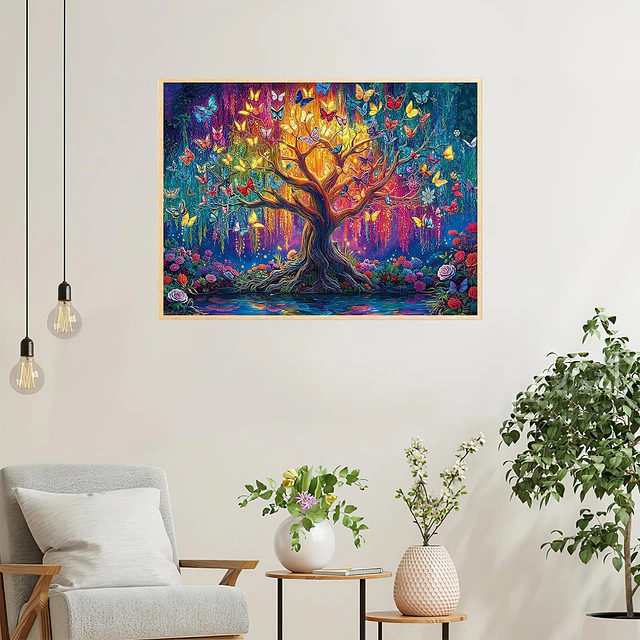 Kit De Pintura De Diamante 5d Diamond Painting Arbol