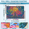 Kit De Pintura De Diamante 5d Diamond Painting Arbol