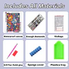 Kits De Pintura De Diamante 5d Gato Colorido 30x40 Cms