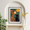 Kits De Pintura De Diamante 5d Diseño Gato 40x30 Cms