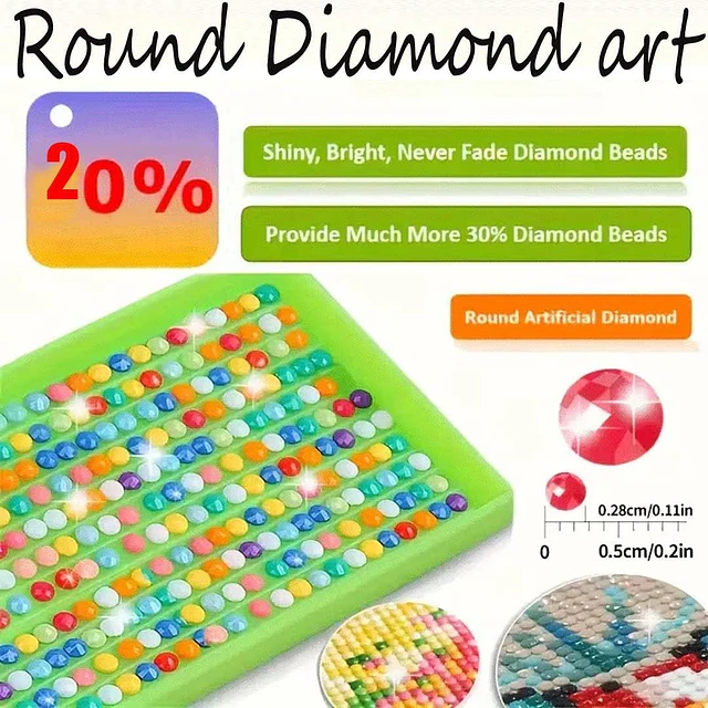 Kits De Pintura De Diamante 5d Diseño Gato 40x30 Cms