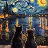 Kits De Pintura De Diamante 5d Diseño Gato Negro 30x40 Cms