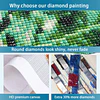 Kits De Pintura De Diamante 5d Diseño Multicolor 30x40 Cms