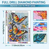 Kits De Pintura De Diamante 5d Diseño Multicolor 30x40 Cms