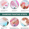 Kits De Pintura De Diamante 5d Diseño Arbol 30 X 40 Cm