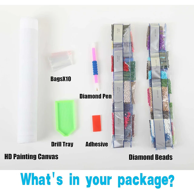 Kits De Pintura De Diamante 5d Hojas Otoño 30x40 Cms
