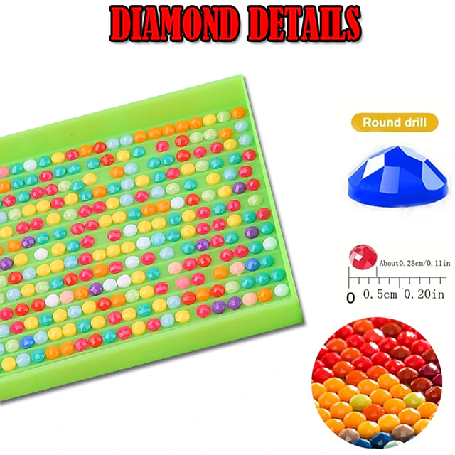 Kits De Pintura De Diamante 5d Diseño Estrellas 30x40cms