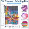Kits De Pintura De Diamante 5d Noche Estrellada 30 X 40 Cms