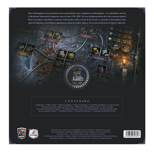Brass Birmingham version en español edición deluxe