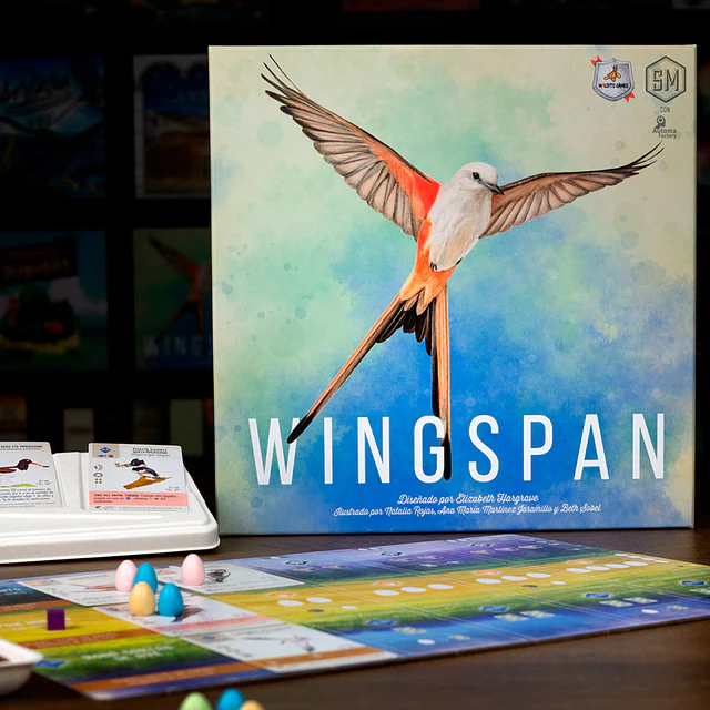 Juego De Mesa Wingspan Estrategia Original Español 
