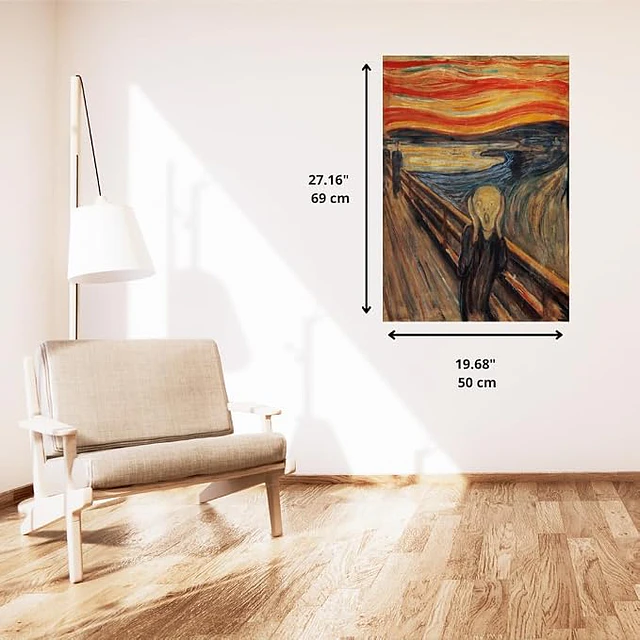 Rompecabezas - Clementoni  El Grito  L'urlo Di Munch 1000 Piezas 
