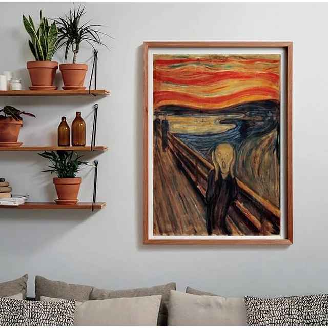 Rompecabezas - Clementoni  El Grito  L'urlo Di Munch 1000 Piezas 