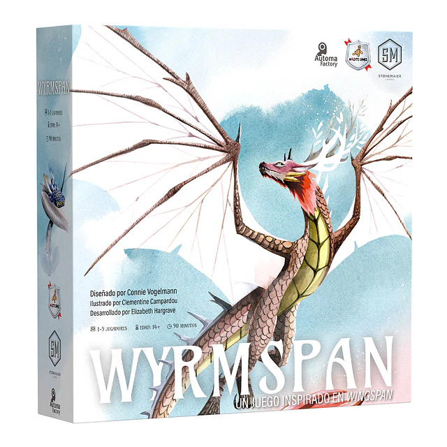 Juego De Mesa Wyrmspan Estrategia Original Español Adulto