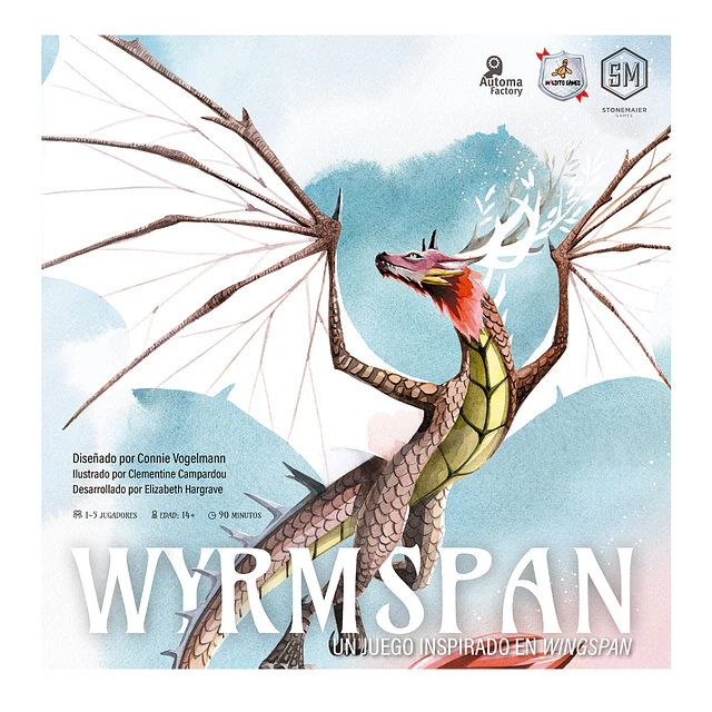 Juego De Mesa Wyrmspan Estrategia Original Español Adulto