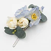 TOCADO FLORAL CELESTE