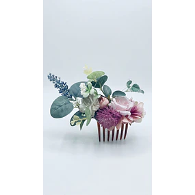 TOCADO FLORAL LAVANDA