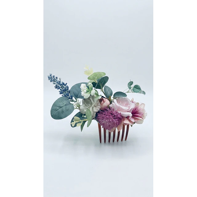 TOCADO FLORAL LAVANDA
