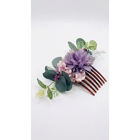 TOCADO FLORAL LILA