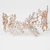 TOCADO FANTASIA FLORES METALICAS