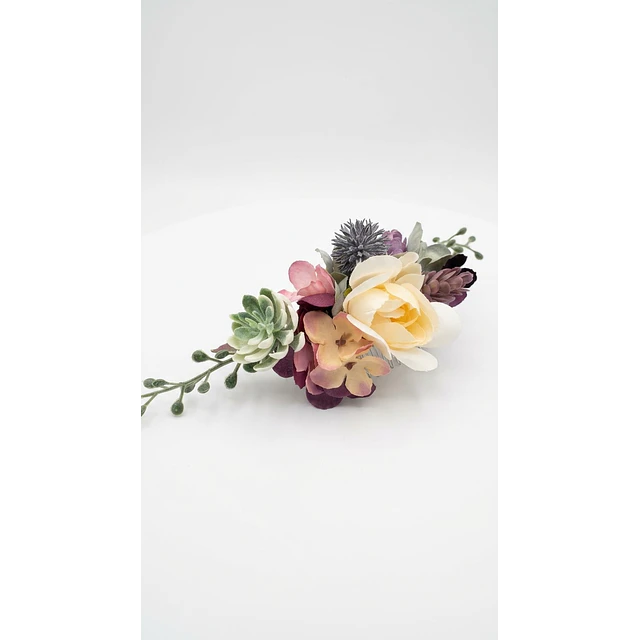TOCADO FLORAL NATURAL