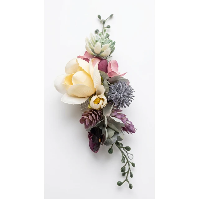 TOCADO FLORAL NATURAL