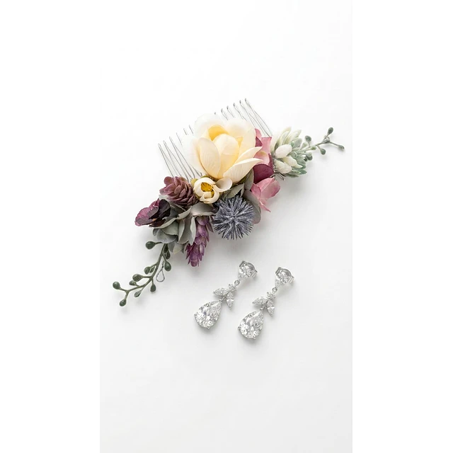 TOCADO FLORAL NATURAL